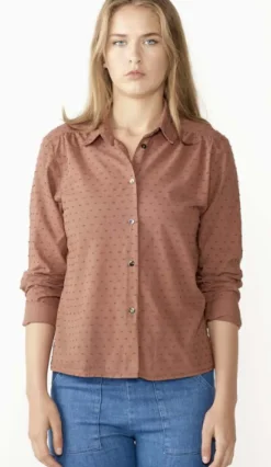 Candy Blouse - Brick