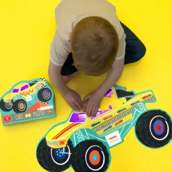 Cars 20pc "Monster Truck" Shaped Jigsaw with Shaped Box
