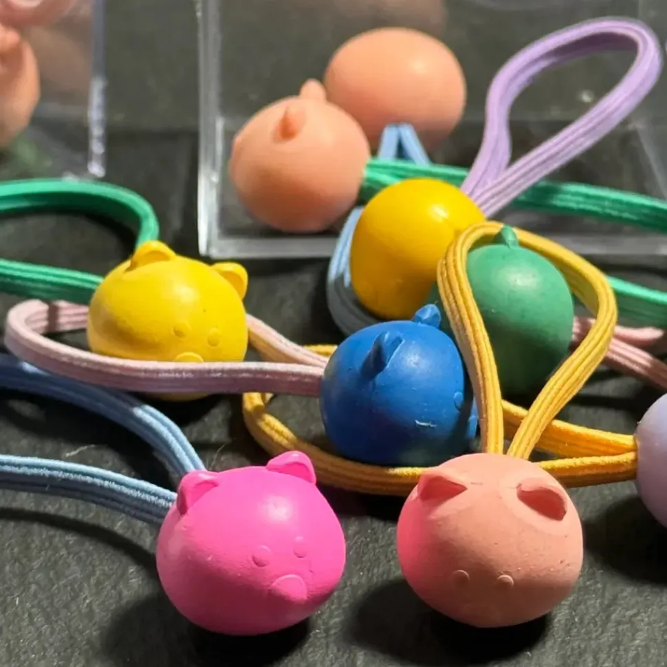 Cat Hair Elastic 10pc Box Set