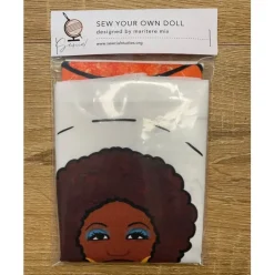Celia Cruz DIY Doll Fabric