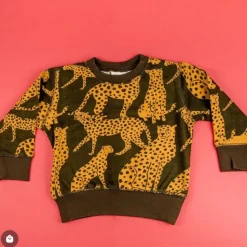 Cheetah Allover Print Sweatshirt (kids & baby)