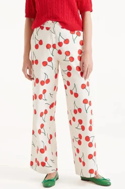 Cherry Print Pants