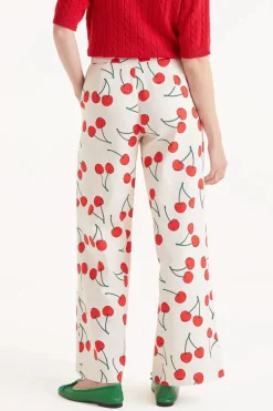 Cherry Print Pants