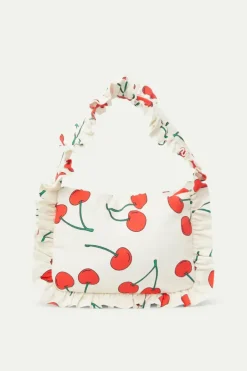 Cherry Print Shoulder Bag