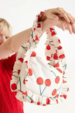 Cherry Print Shoulder Bag
