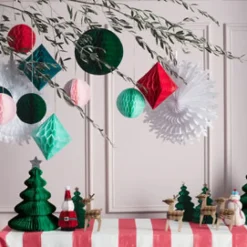 Christmas Honeycomb Decoration Kit