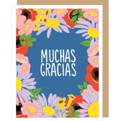 Chrysanthemum Thank You Card