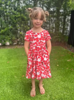Classic Twirl Dress - Apple