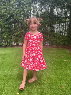 Classic Twirl Dress - Apple