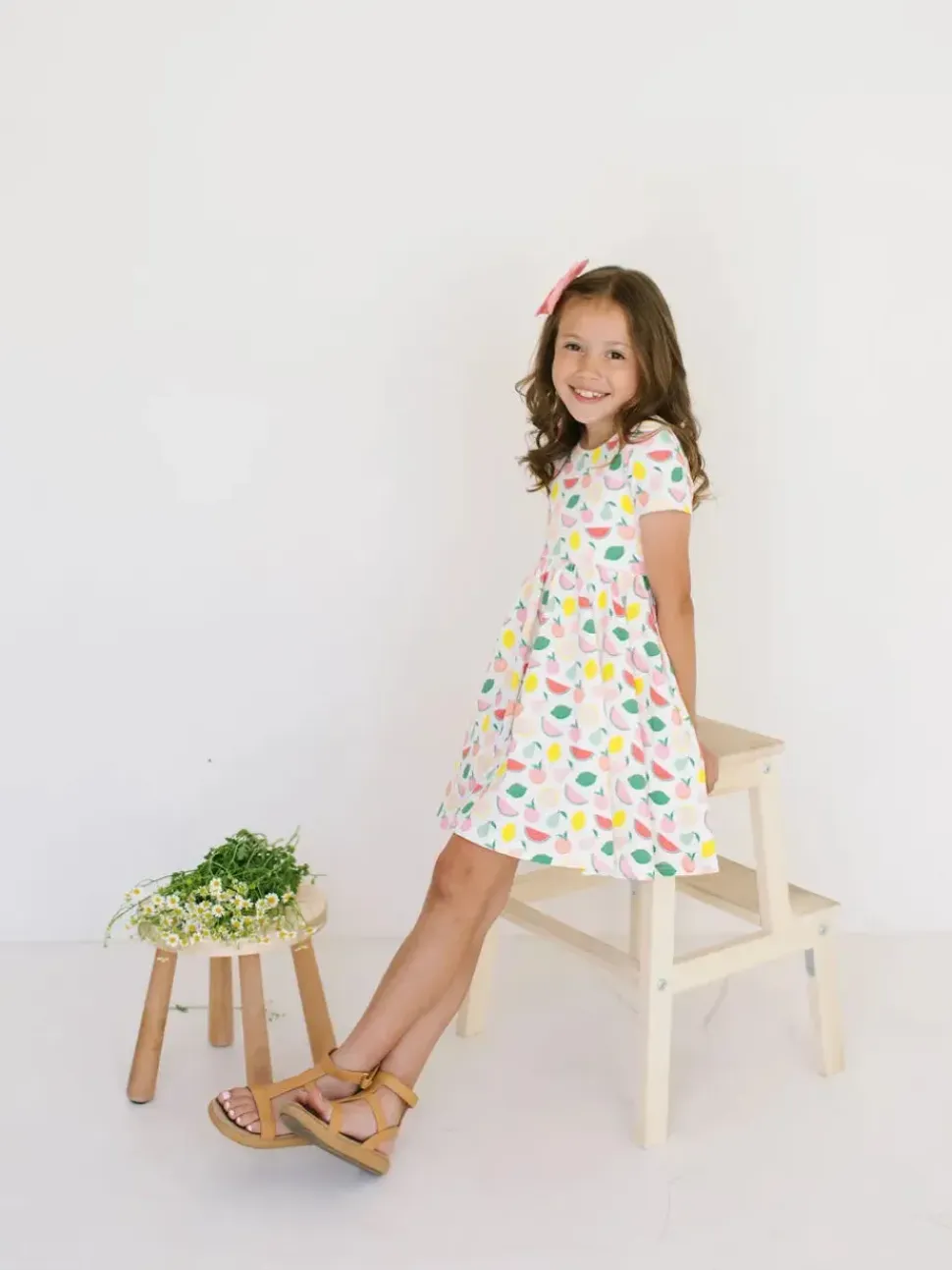 Classic Twirl - Fresh Fruit Print