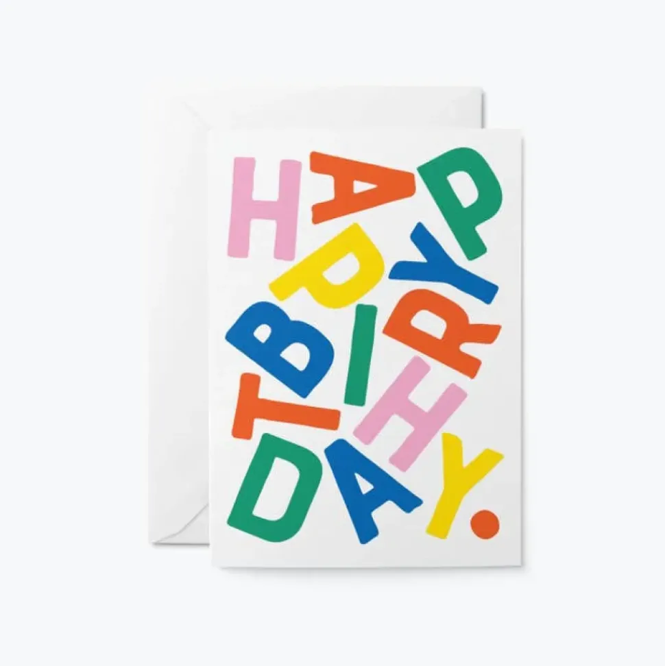 Colorful Happy Birthday