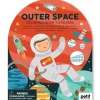 Coloring Book With Stickers: Outerspace