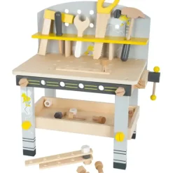Compact Wood Workbench