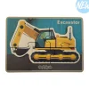 Construction Vehicle Puzzle - Excavator