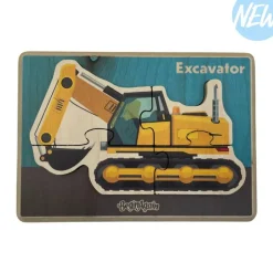 Construction Vehicle Puzzle - Excavator