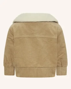 Corduroy Sherpa Collar Jacket