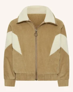 Corduroy Sherpa Zip Jacket