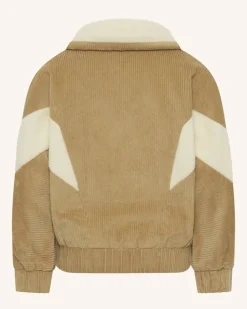 Corduroy Sherpa Zip Jacket
