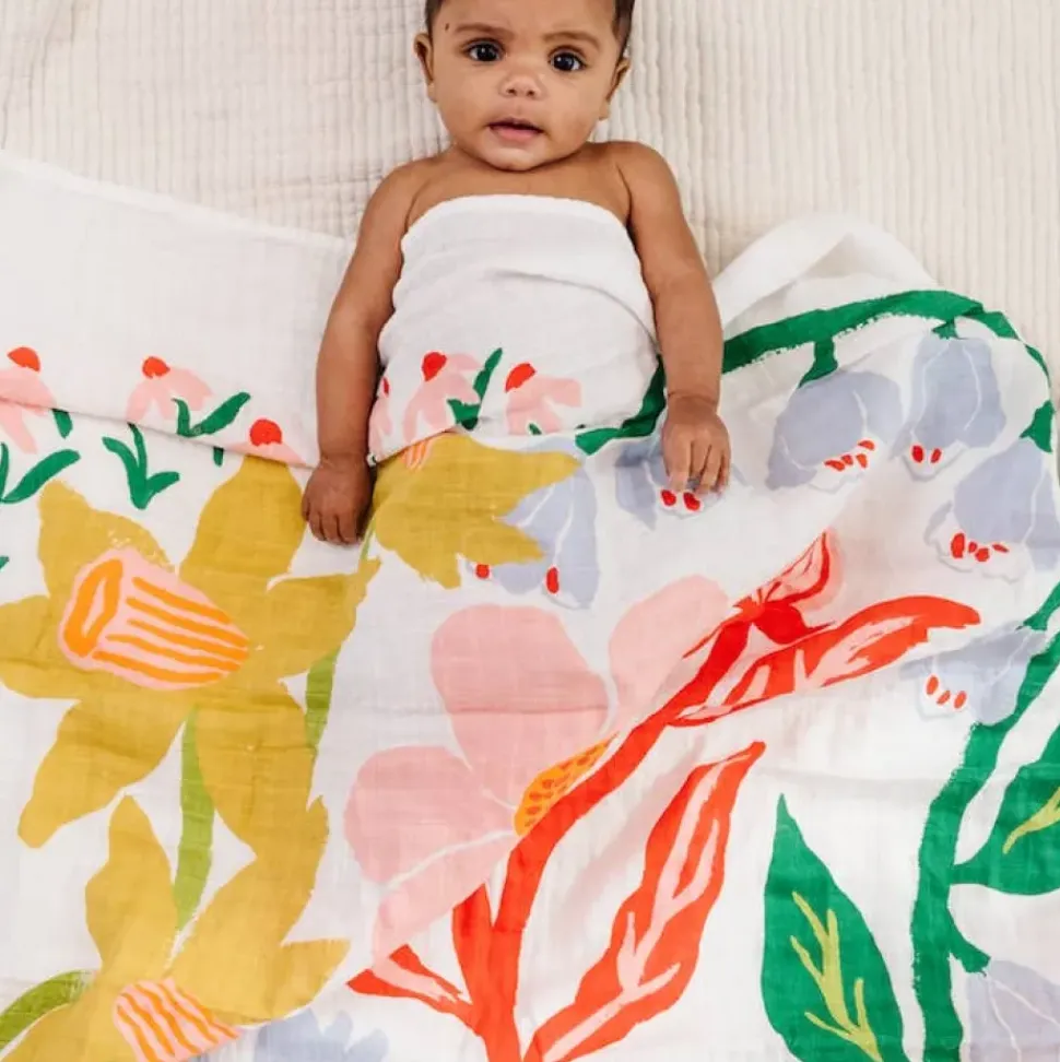 Cottage Garden Swaddle