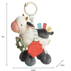 Cow Itzy Friends Link & Love™ Activity Plush