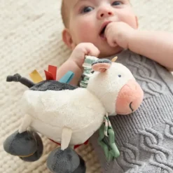 Cow Itzy Friends Link & Love™ Activity Plush