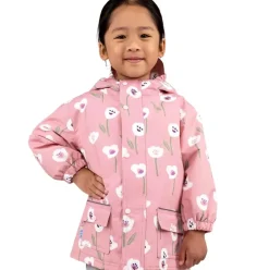 Cozy-Dry Waterproof Jacket - White Tulip