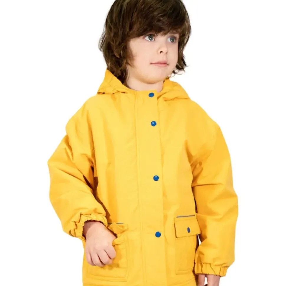 Cozy-Dry Waterproof Jacket - Yellow