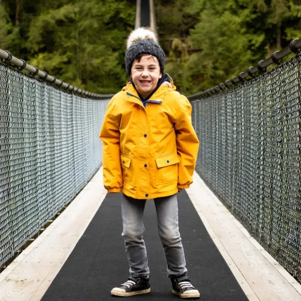 Cozy-Dry Waterproof Jacket - Yellow
