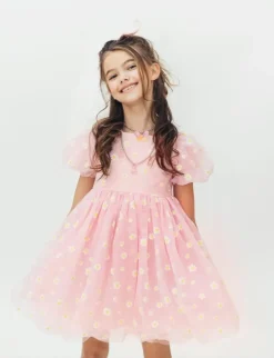 Daisy Puff Tulle Dress