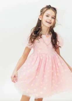 Daisy Puff Tulle Dress