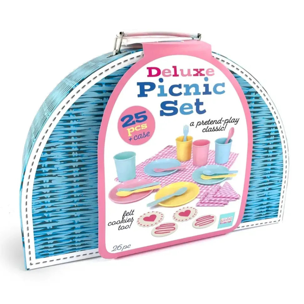 Deluxe Picnic Set 25 Pieces in Carry Case