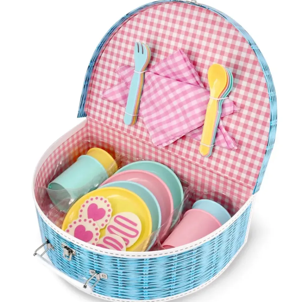 Deluxe Picnic Set 25 Pieces in Carry Case