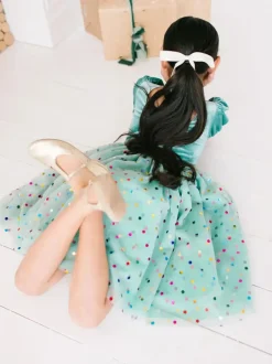 Diana Dress in Minty Confetti