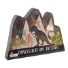 Dino 80pc "Dino" Shaped Jigsaw with Shaped Box