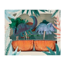 Dinosaur Kingdom Cupcake Kit (x 24 toppers)
