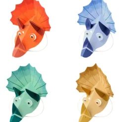 Dinosaur Kingdom Party Hats (x 8)