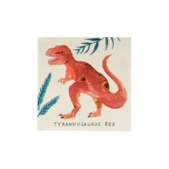 Dinosaur Kingdom Small Napkins (x 16)