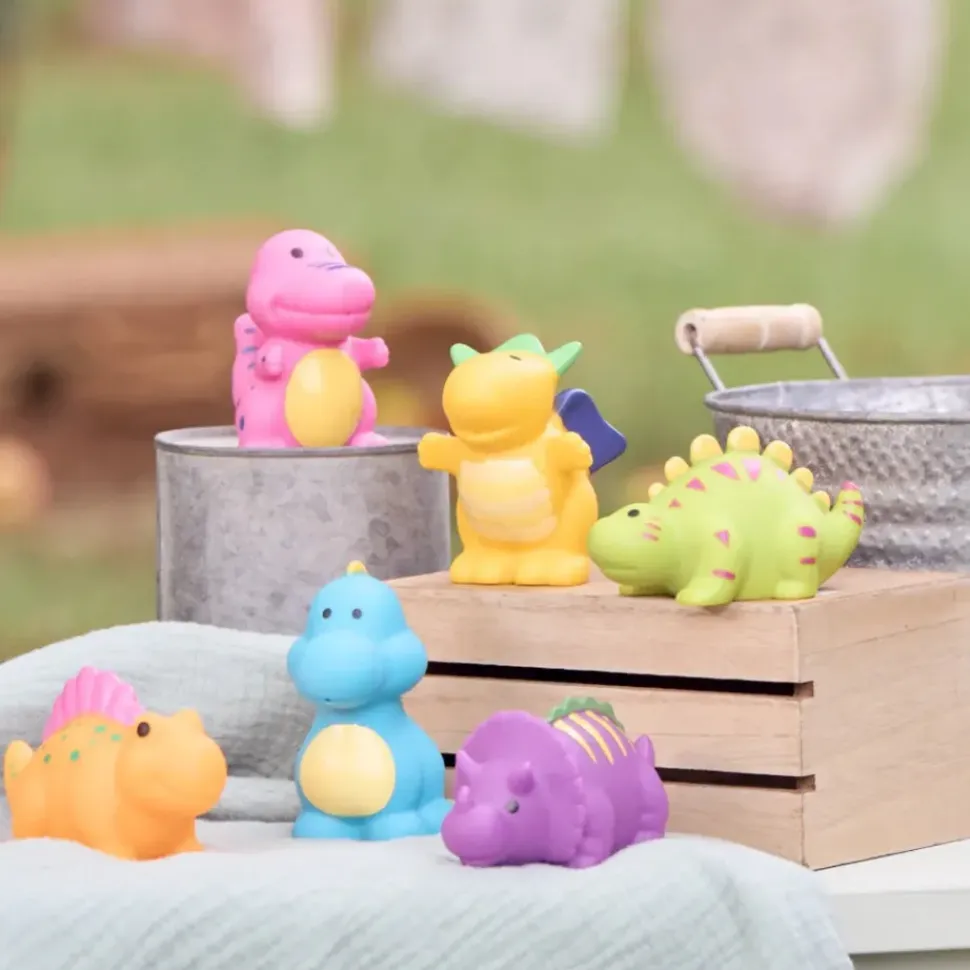 Dinosaur Party Squirtie Baby Bath Toys