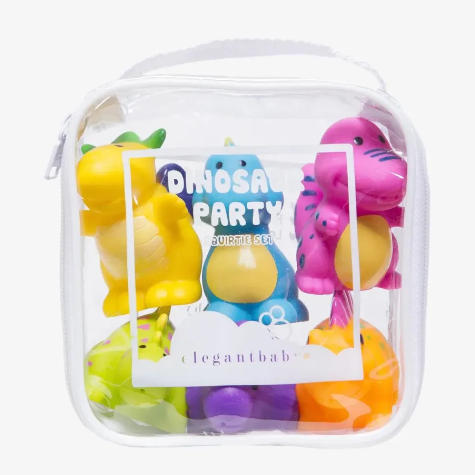 Dinosaur Party Squirtie Baby Bath Toys