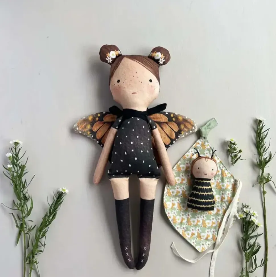 DIY Doll Kit Butterfly - Monarch