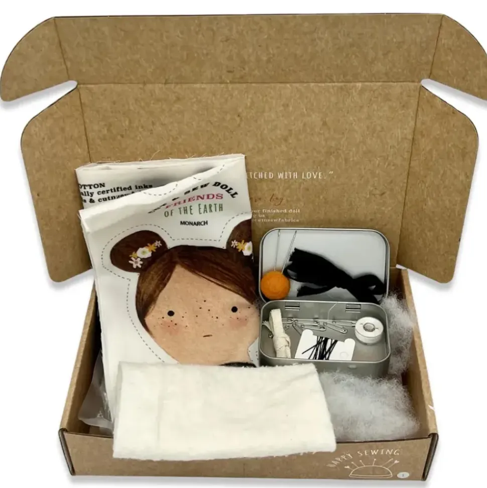 DIY Doll Kit Butterfly - Monarch