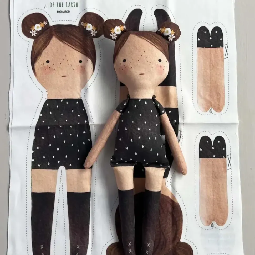 DIY Doll Kit Butterfly - Monarch