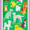 Dog Risograph Print