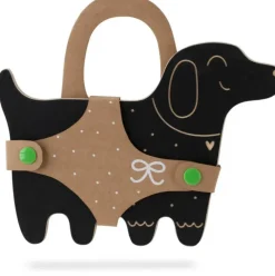 Dog Shaped Chalk Board / with Chalk