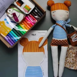Doll DIY kit - Ginger