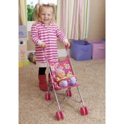 Doll Stroller - Floral
