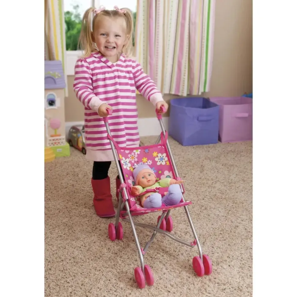 Doll Stroller - Floral