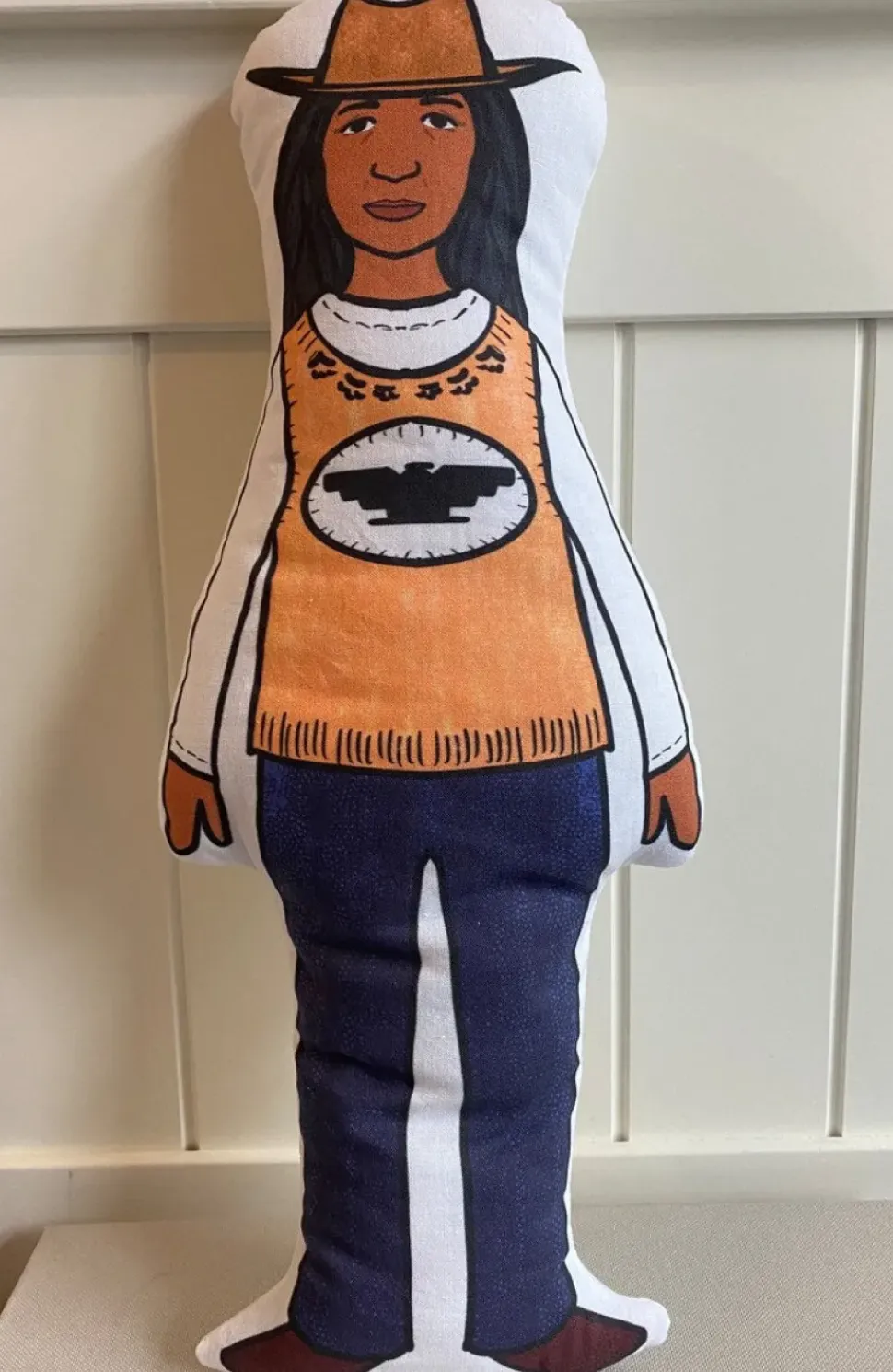 Dolores Huerta DIY Doll Fabric