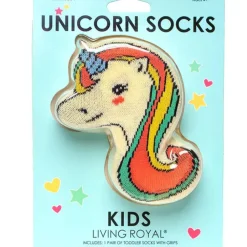 3D Packaged Crew Socks - Unicorns - "Stay Magical"
