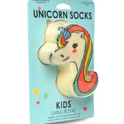 3D Packaged Crew Socks - Unicorns - "Stay Magical"